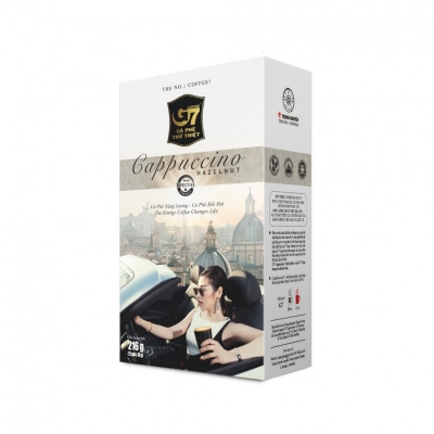 Cà Phê G7 Cappuccino Hazelnut 12 Sticks 18gr