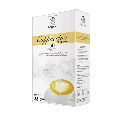 Trung Nguyên Legend Cappuccino Coconut 12 sticks 18gr